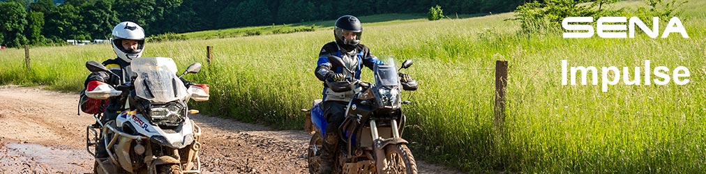 Sena Helme - Motorradfahrer mit Sena Helm