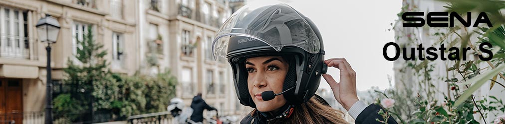 Sena Helme - Motorradfahrer mit Sena Helm