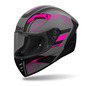 Preview: Airoh Helm | Connor | Archieve | matt-grau/schwarz-pink