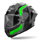 Preview: Airoh Helm | GP 800 | Competition | grau/schwarz-grün