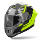 Preview: Airoh Helm | GP 800 | Master | grau/schwarz-fluo-gelb