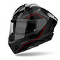 Preview: Airoh Helm | Matryx | Full Carbon 6K | stylisch schwarz/rot