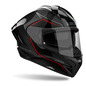 Preview: Airoh Helm | Matryx | Full Carbon 6K | stylisch schwarz/rot