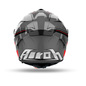 Preview: Airoh Helm | Spark 2 | Dart | grau/schwarz-rot