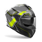 Preview: Airoh Helm | Spark 2 | Dart | grau/schwarz-fluo-gelb