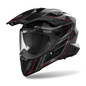 Preview: Airoh Helm | Commander 2 | Carbon | Stylish schwarz/rot