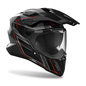 Preview: Airoh Helm | Commander 2 | Carbon | Stylish schwarz/rot