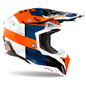 Preview: Airoh Helm | Aviator 3 | Monarch | weiß/orange-blau