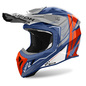 Preview: Airoh Helm | Aviator Ace 2 | Engine | blau/grau-orange