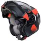 Preview: Caberg Helm | Duke Evo | Indy | matt-gun metallic/schwarz-rot