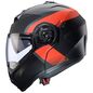 Preview: Caberg Helm | Duke Evo | Indy | matt-gun metallic/schwarz-rot