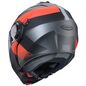 Preview: Caberg Helm | Duke Evo | Indy | matt-gun metallic/schwarz-rot