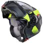 Preview: Caberg Helm Duke Evo Indy matt-gun metallic/schwarz-fluo-gelb