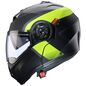 Preview: Caberg Helm Duke Evo Indy matt-gun metallic/schwarz-fluo-gelb