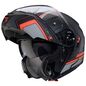 Preview: Caberg Helm Levo X Elite matt-schwarz/anthrazit-rot