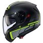 Preview: Caberg Helm Levo X Elite matt-schwarz/anthrazit-fluo-gelb