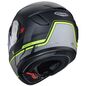 Preview: Caberg Helm Levo X Elite matt-schwarz/anthrazit-fluo-gelb