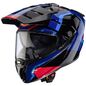 Preview: Caberg Helm Tanami Scram schwarz/blau-rot