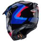 Preview: Caberg Helm Tanami Scram schwarz/blau-rot