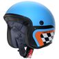 Preview: Caberg Helm Freeride X Daytona matt-hellblau/schwarz-orange