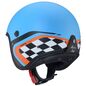 Preview: Caberg Helm Freeride X Daytona matt-hellblau/schwarz-orange