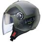 Preview: Caberg Helm Riviera V4 X Alpha matt-grün/schwarz-grau