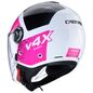 Preview: Caberg Helm | Riviera V4 X | Alpha | weiß/schwarz-Fuchsia