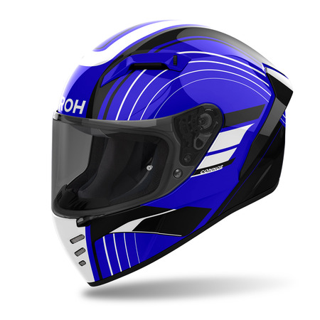 Airoh Helm | Connor | Archieve | blau/schwarz-weiß