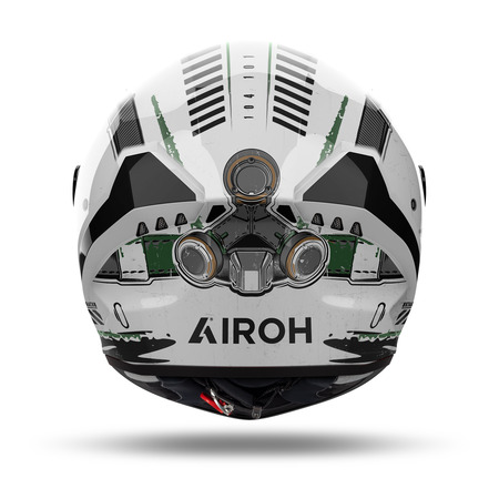 Airoh Helm | Connor | Alligator | weiß/grau-grün