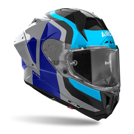 Airoh Helm | GP 800 | Competition | grau/schwarz-blau