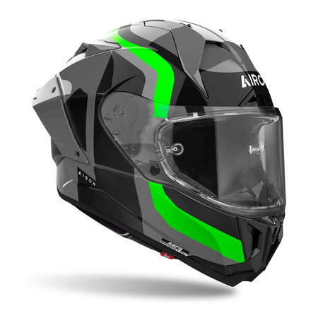 Airoh Helm | GP 800 | Competition | grau/schwarz-grün