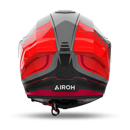 Airoh Helm | Matryx | Rocket | grau/schwarz-rot