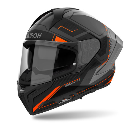 Airoh Helm | Matryx | Rocket | matt-grau/schwarz-orange