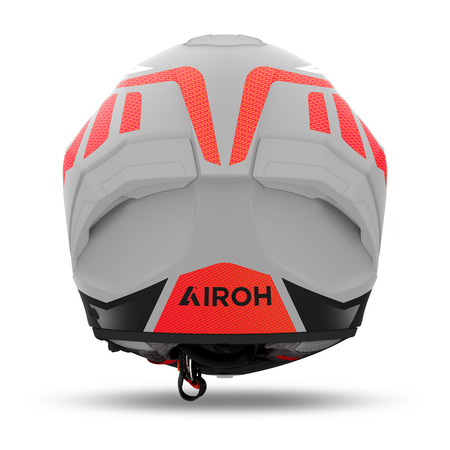 Airoh Helm | Matryx | Rider | matt-grau/schwarz-rot-weiß