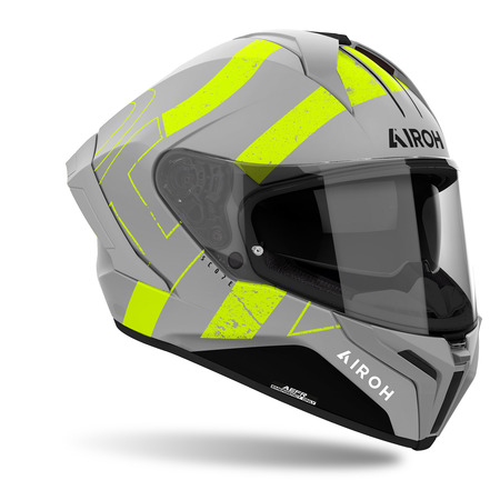 Airoh Helm | Matryx | Scope | matt-grau/schwarz-fluo-gelb