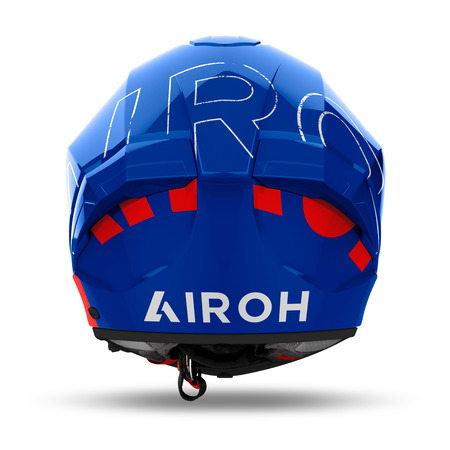 Airoh Helm | Matryx | Scope | blau/rot-weiß