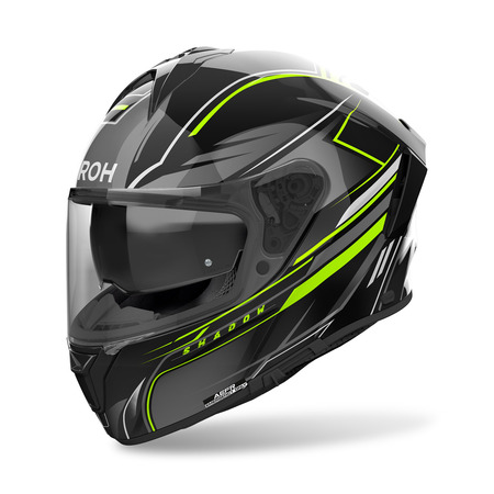 Airoh Helm | Spark 2 | Shadow | schwarz/grau-fluo-gelb