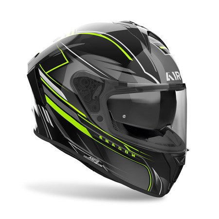 Airoh Helm | Spark 2 | Shadow | schwarz/grau-fluo-gelb