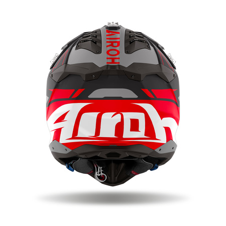 Airoh Helm | Aviator 3 | Spin | matt-schwarz/grau-rot