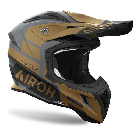 Airoh Helm | Aviator Ace 2 | Sake | matt-grau/gold