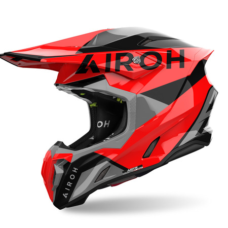 Airoh Helm | Twist 3 | King | rot/schwarz-grau