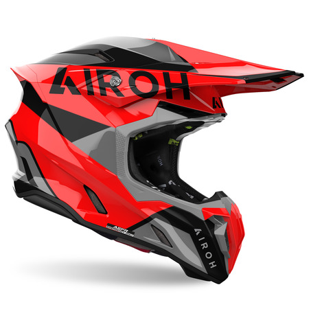 Airoh Helm | Twist 3 | King | rot/schwarz-grau