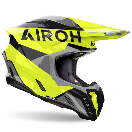 Airoh Helm | Twist 3 | King | fluo-gelb/schwarz-grau