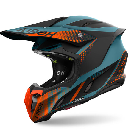 Airoh Helm | Twist 3 | Shard | matt-schwarz/blau-orange