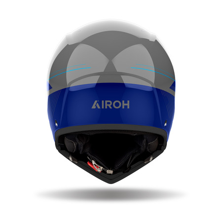 Airoh Helm | J 110 | Slim | blau/grau