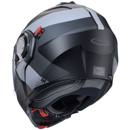 Caberg Helm Duke Evo Indy matt-schwarz/gun metallic-grau