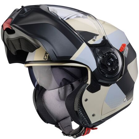 Caberg Helm Duke Evo Indy matt-sand/schwarz-grau