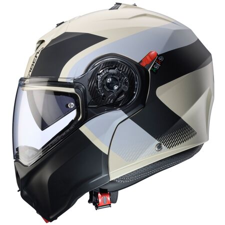 Caberg Helm Duke Evo Indy matt-sand/schwarz-grau