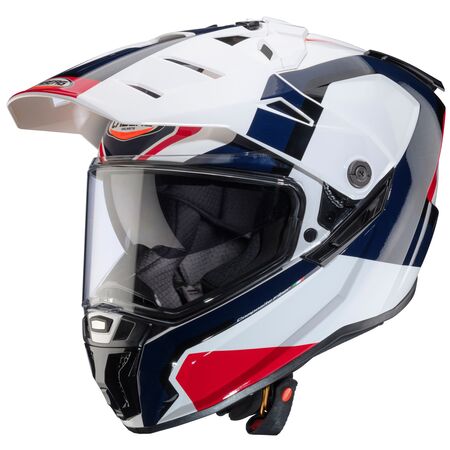 Caberg Helm Tanami Scram weiß/blau-rot