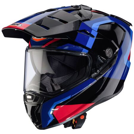 Caberg Helm Tanami Scram schwarz/blau-rot